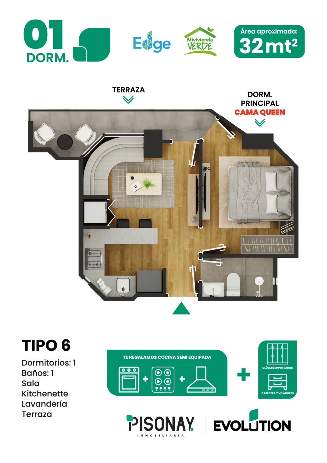 01 DORM — Tipo 6